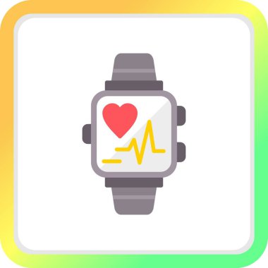 Smartwatch Yaratıcı Simgeler Tasarımı