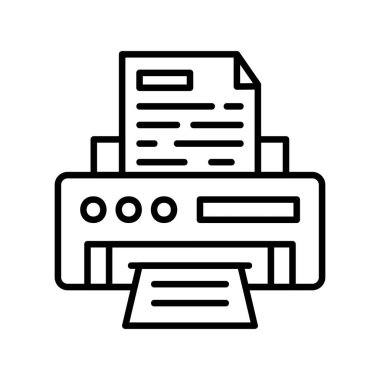 Yazıcı Yaratıcı Simgeler Tasarımı