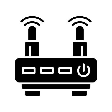  Wifi Yönlendirici Yaratıcı Simgeler Tasarımı
