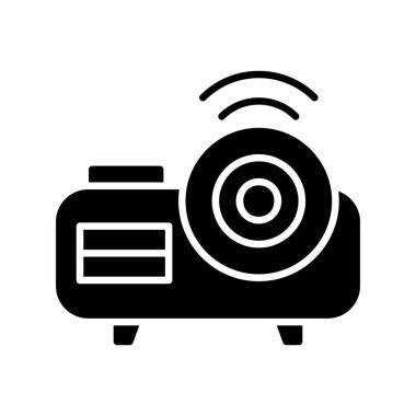 Projektör Yaratıcı Simgeler Tasarımı