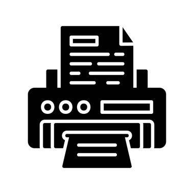 Yazıcı Yaratıcı Simgeler Tasarımı