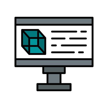 3B Tasarım Yaratıcı Simgeler Tasarımı