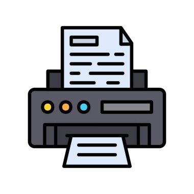 Yazıcı Yaratıcı Simgeler Tasarımı