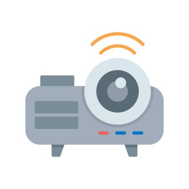 Projektör Yaratıcı Simgeler Tasarımı