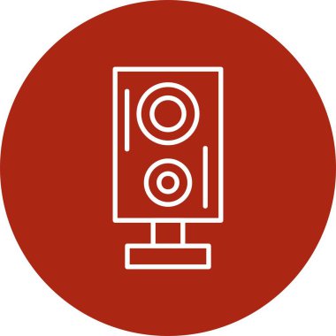 Sözcü Yaratıcı Simgeler Desig