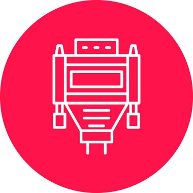 Vga Kablo Yaratıcı Simgeler Tasarımı