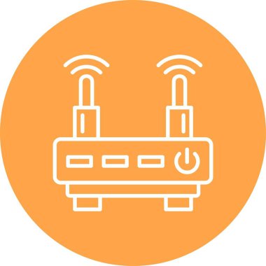  Wifi Yönlendirici Yaratıcı Simgeler Tasarımı