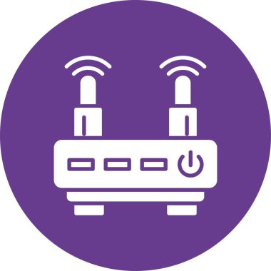  Wifi Yönlendirici Yaratıcı Simgeler Tasarımı