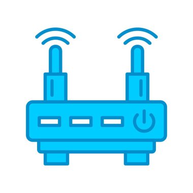  Wifi Yönlendirici Yaratıcı Simgeler Tasarımı