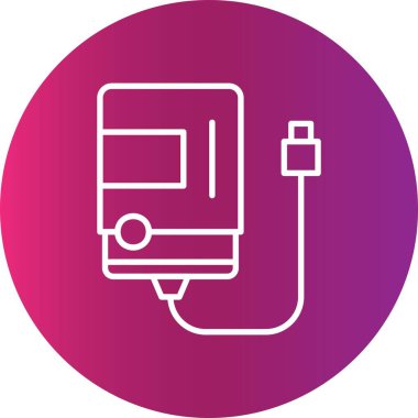 Harici Disk Yaratıcı Simgeler Desig