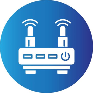  Wifi Yönlendirici Yaratıcı Simgeler Tasarımı