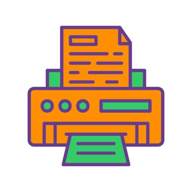 Yazıcı Yaratıcı Simgeler Tasarımı