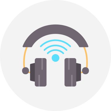 Kulaklık Yaratıcı Simgeler Tasarımı