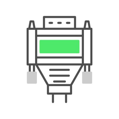 Vga Kablo Yaratıcı Simgeler Tasarımı