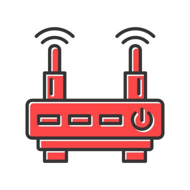  Wifi Yönlendirici Yaratıcı Simgeler Tasarımı