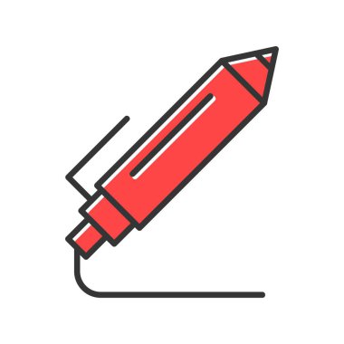 Hafif Kalem Yaratıcı Simgeler Tasarımı