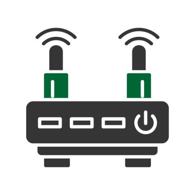  Wifi Yönlendirici Yaratıcı Simgeler Tasarımı