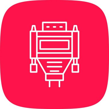 Vga Kablo Yaratıcı Simgeler Tasarımı