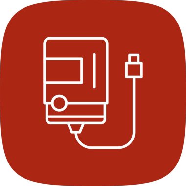 Harici Disk Yaratıcı Simgeler Desig