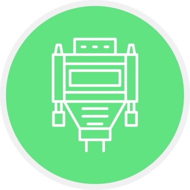 Vga Kablo Yaratıcı Simgeler Tasarımı