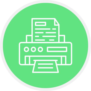 Yazıcı Yaratıcı Simgeler Tasarımı