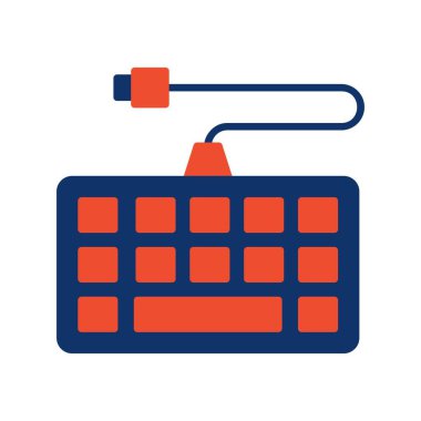 Klavye Yaratıcı Simgeler Tasarımı