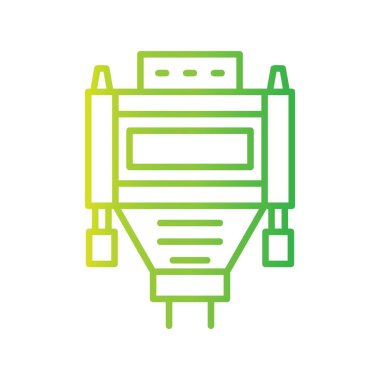 Vga Kablo Yaratıcı Simgeler Tasarımı