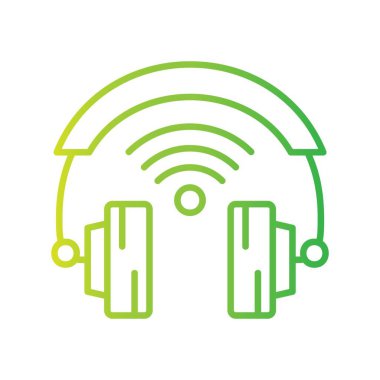 Kulaklık Yaratıcı Simgeler Tasarımı