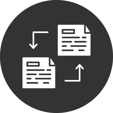 Dosya Aktarımı Yaratıcı Simgeler Tasarımı