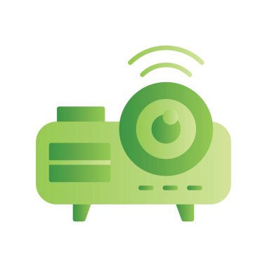 Projektör Yaratıcı Simgeler Tasarımı