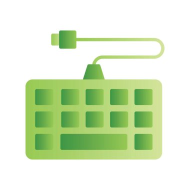 Klavye Yaratıcı Simgeler Tasarımı