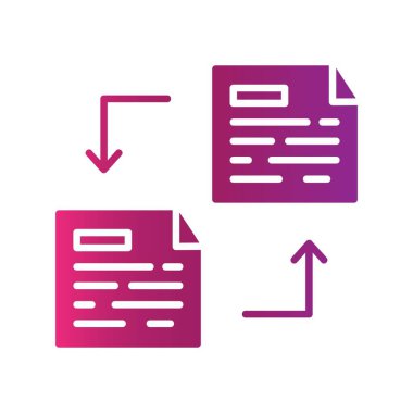 Dosya Aktarımı Yaratıcı Simgeler Tasarımı