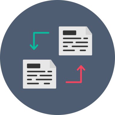 Dosya Aktarımı Yaratıcı Simgeler Tasarımı