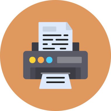 Yazıcı Yaratıcı Simgeler Tasarımı