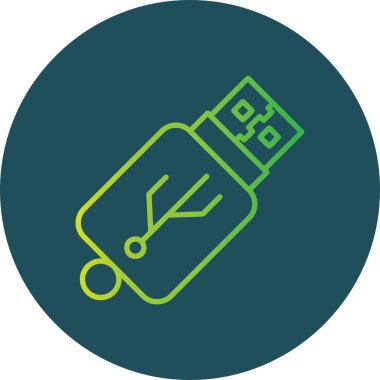 Usb Yaratıcı Simgeler Tasarımı