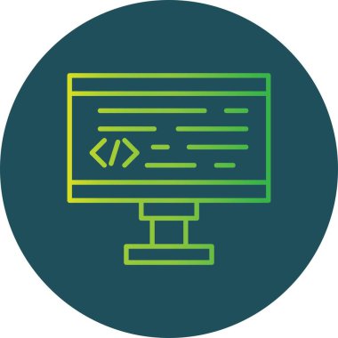 Kodlama Yaratıcı Simgeler Tasarımı