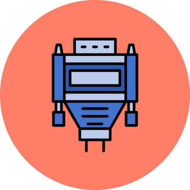 Vga Kablo Yaratıcı Simgeler Tasarımı