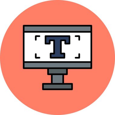 Metin Düzenle Yaratıcı Simgeler Tasarımı