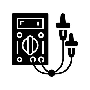 Elektrik Testçisi Yaratıcı Simgeler Tasarımı