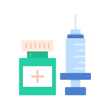 Aşılama Yaratıcı Simgeler Desig