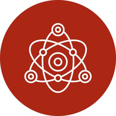 Atom Yaratıcı Simgeler Tasarımı