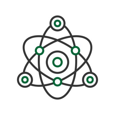 Atom Yaratıcı Simgeler Tasarımı