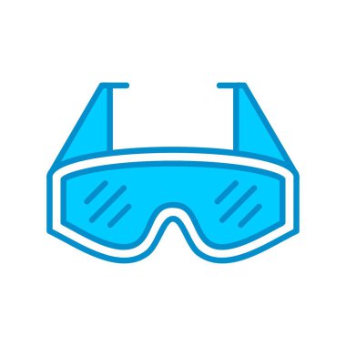 Laboratuar Gözlüğü Yaratıcı Simgeler Tasarımı