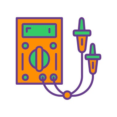 Elektrik Testçisi Yaratıcı Simgeler Tasarımı