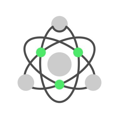 Atom Yaratıcı Simgeler Tasarımı