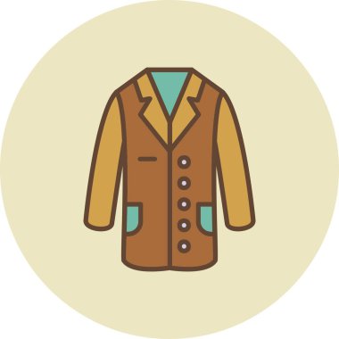 Laboratuvar Önlüğü Yaratıcı Simgeler Tasarımı