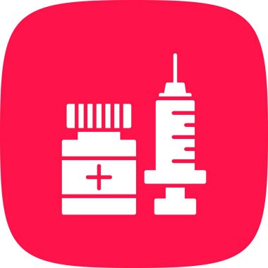 Aşılama Yaratıcı Simgeler Desig