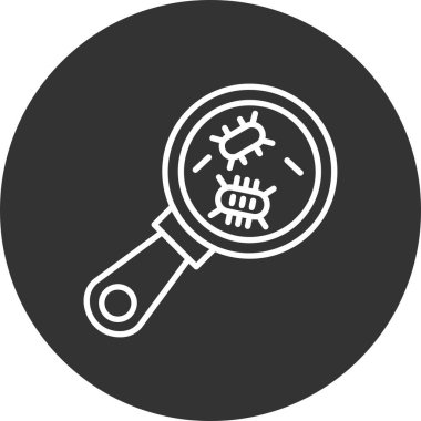 Mikrobiyoloji Yaratıcı Simgeler Tasarımı