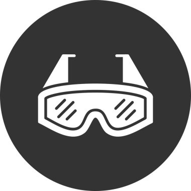 Laboratuar Gözlüğü Yaratıcı Simgeler Tasarımı