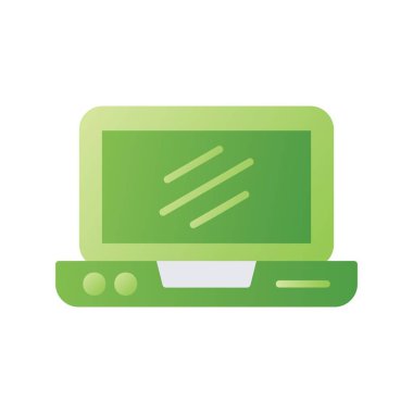 Laptop Yaratıcı Simgeler Tasarımı